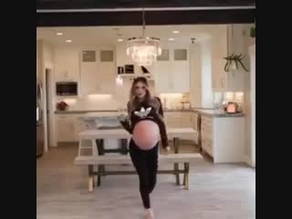 dancing pregnant
