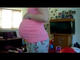 big beautiful white belly- new prenant mp4 mp4