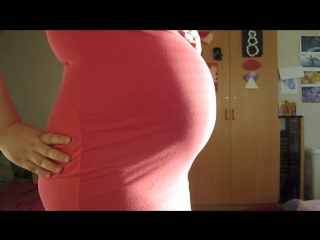 my huge round fat belly, food baby