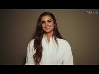 taylor hill on her first chanel purchase why stevie nicks is her style icon 